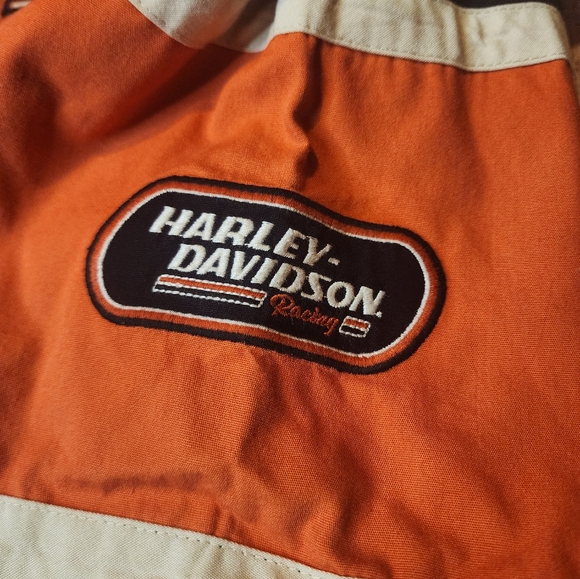Harley Davidson Colorblock Button up - Picture 3 of 9